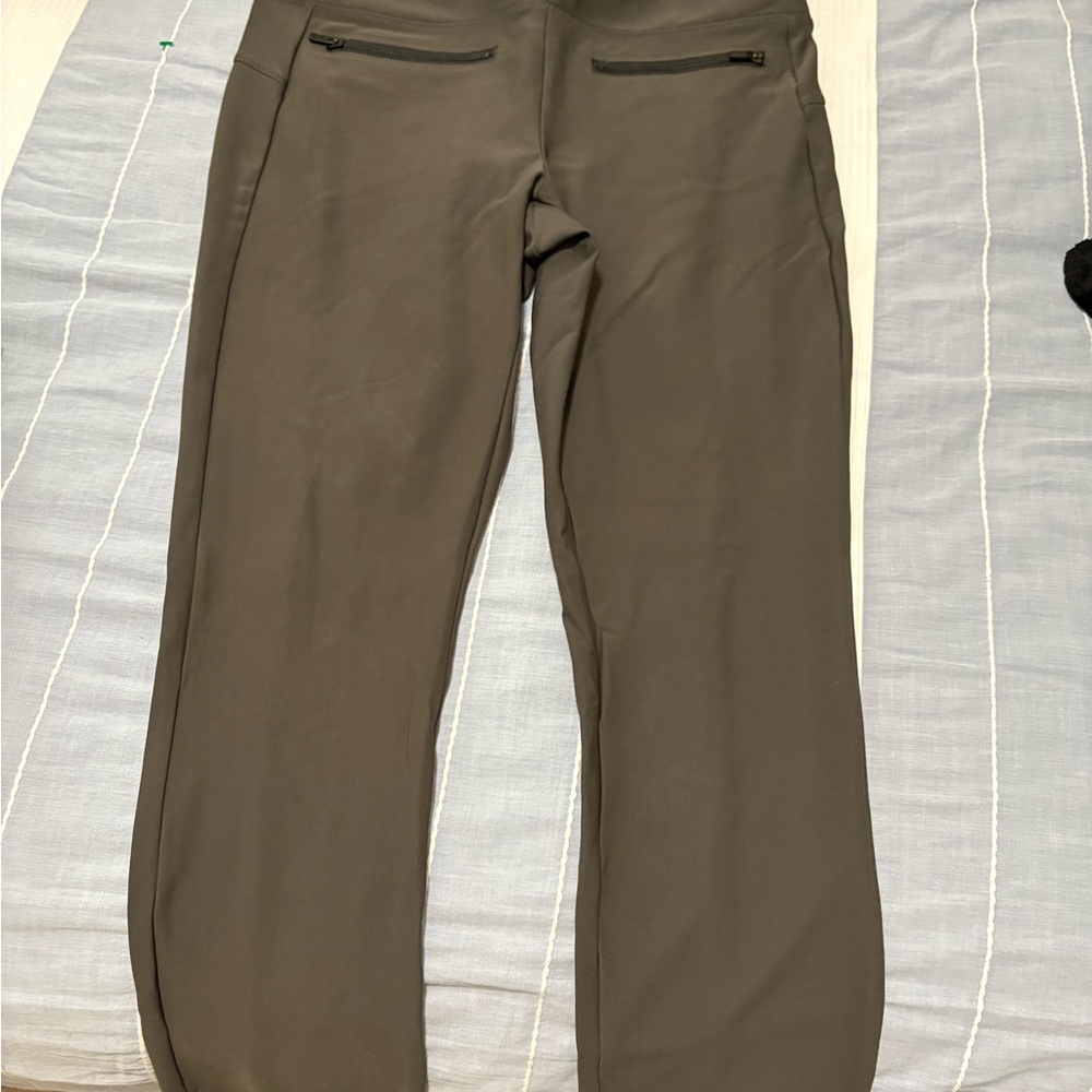 Athleta Women Nylon Stellar Crop Pants